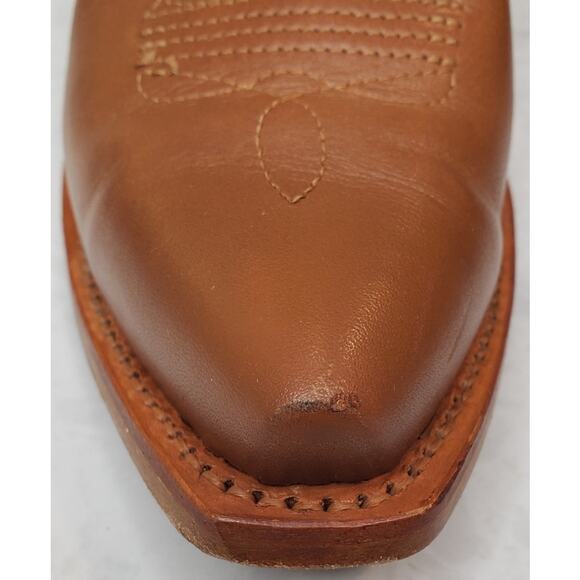 Tecovas Women’s Size 6B The Daisy Boots in Caramel Leather Heeled Western - Picture 14 of 16